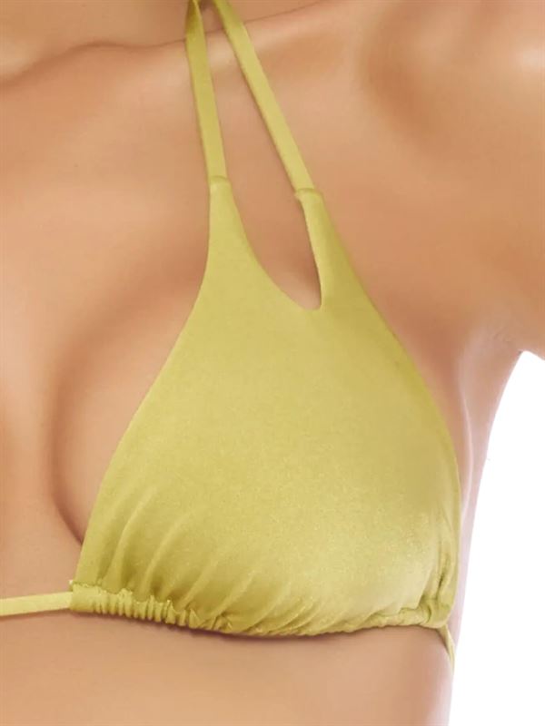 Miss Bikini Costume Satinato Cut-Out SS25 Rove Dettaglio Top
