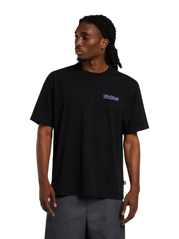 Dickies T-shirt Fairlawn Nero Frontale