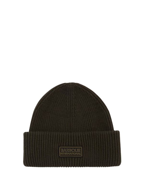 Barbour International Flex Beanie Sage Front