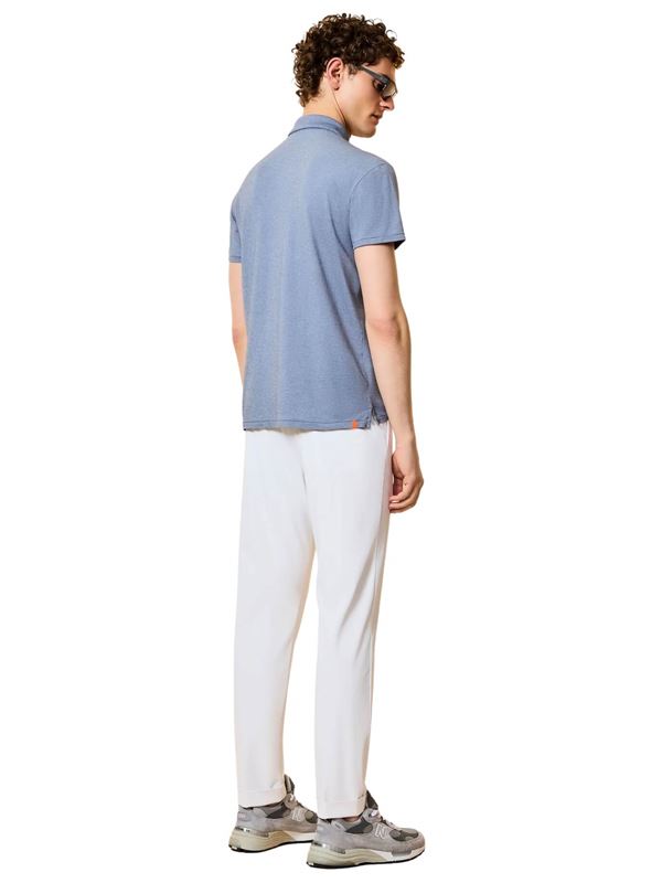 RRD Polo Doticon Blu Retro