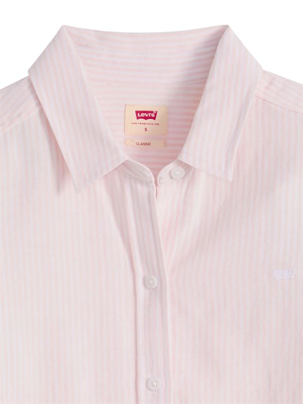 Levi's Camicia Classica Donna Rosa Logo
