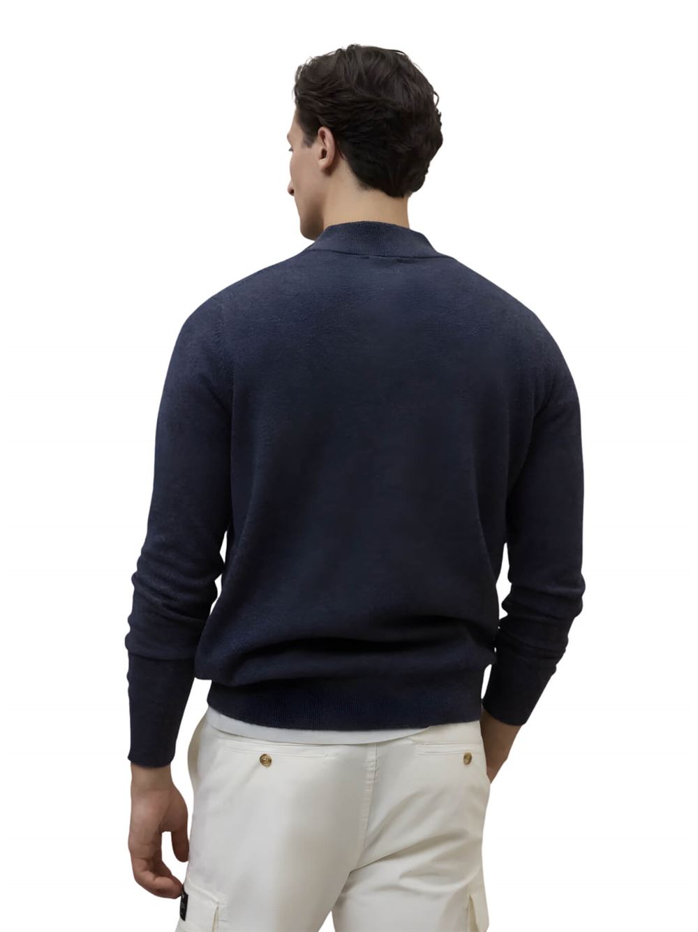 Ecoalf Cordia Knit Navy Back