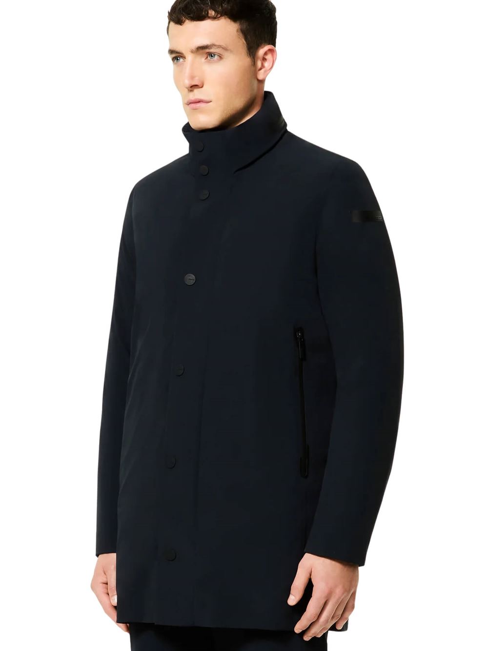 RRD Giacca Montecristo Floating Raincoat Jkt Blu Nero Frontale