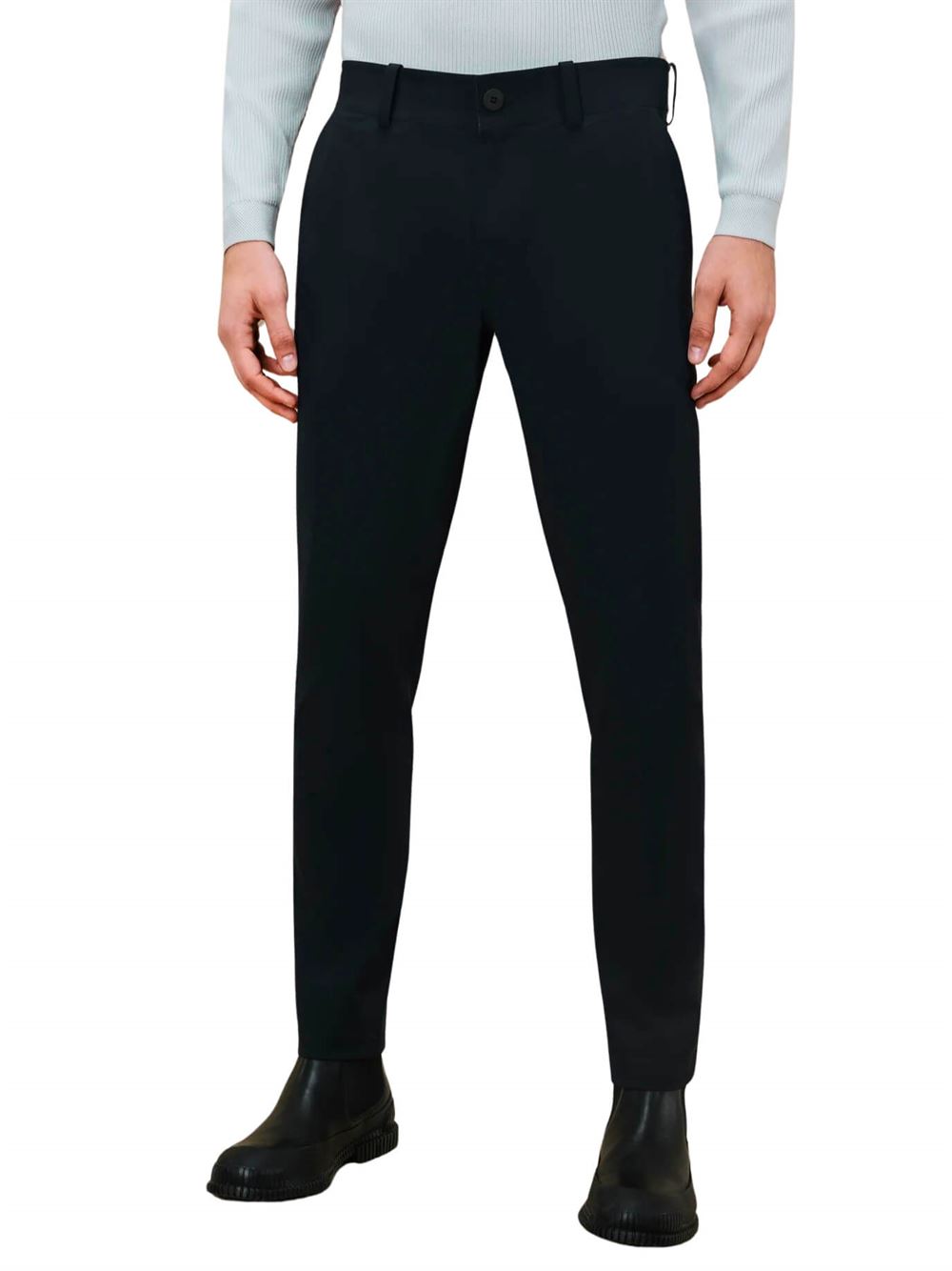 RRD Wintech Chino Pant Blue Black Front