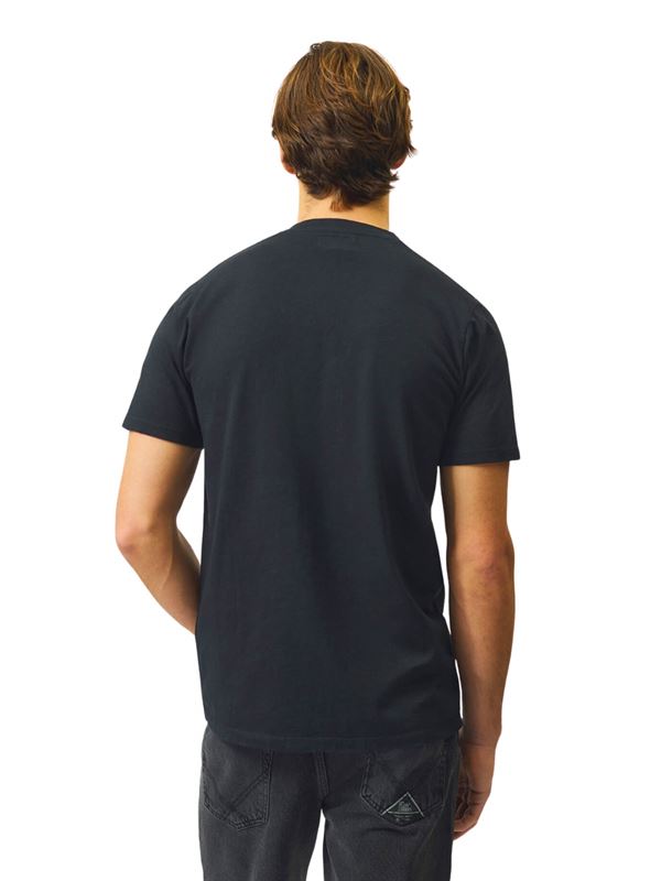 Roy Roger's Pocket Jersey T-shirt Black Back Detail