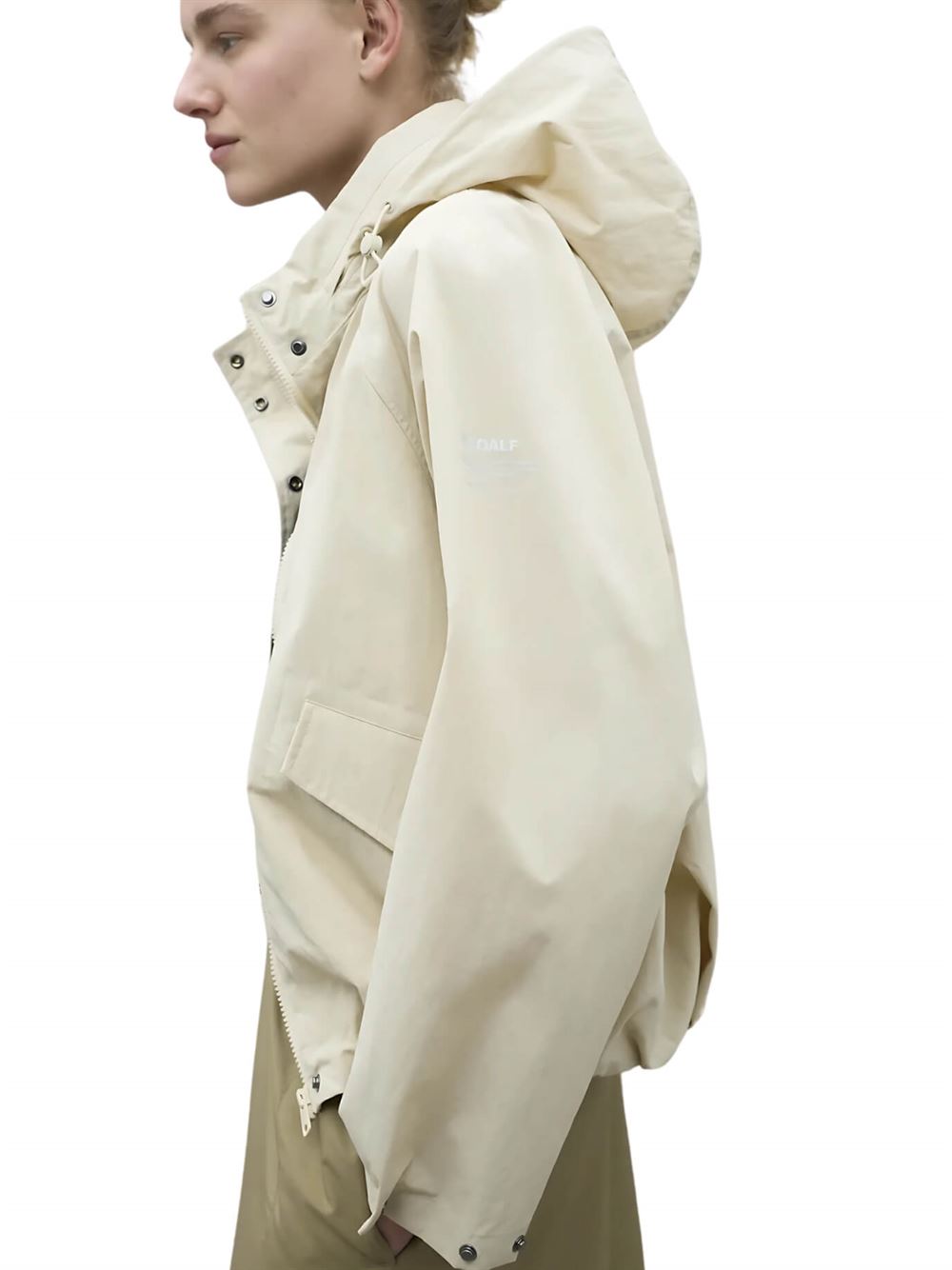 Ecoalf Belumut Jacket Beige Side