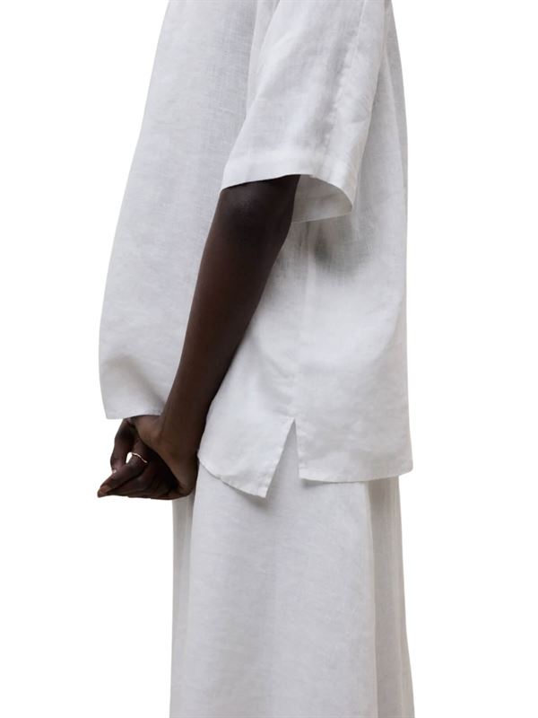 Ecoalf Camicia Melania Bianco Lato