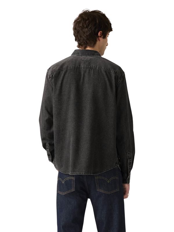 Levi's Camicia Authentic Button Down Nero Retro