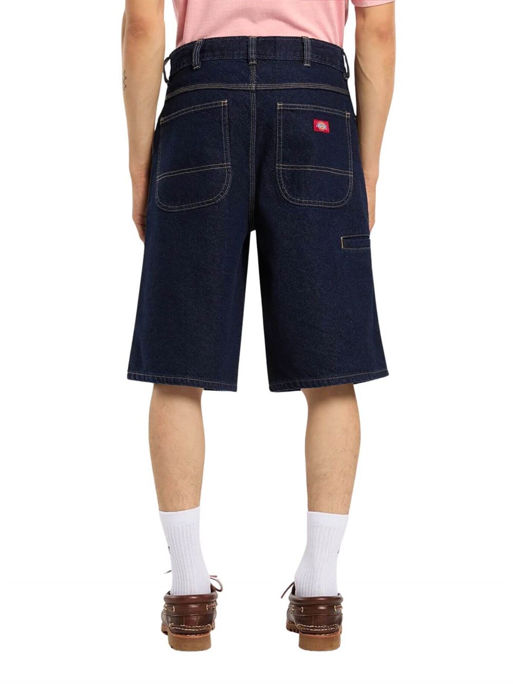Dickies Shorts 958 13-Inch Loose Blu Denim Lavato Retro