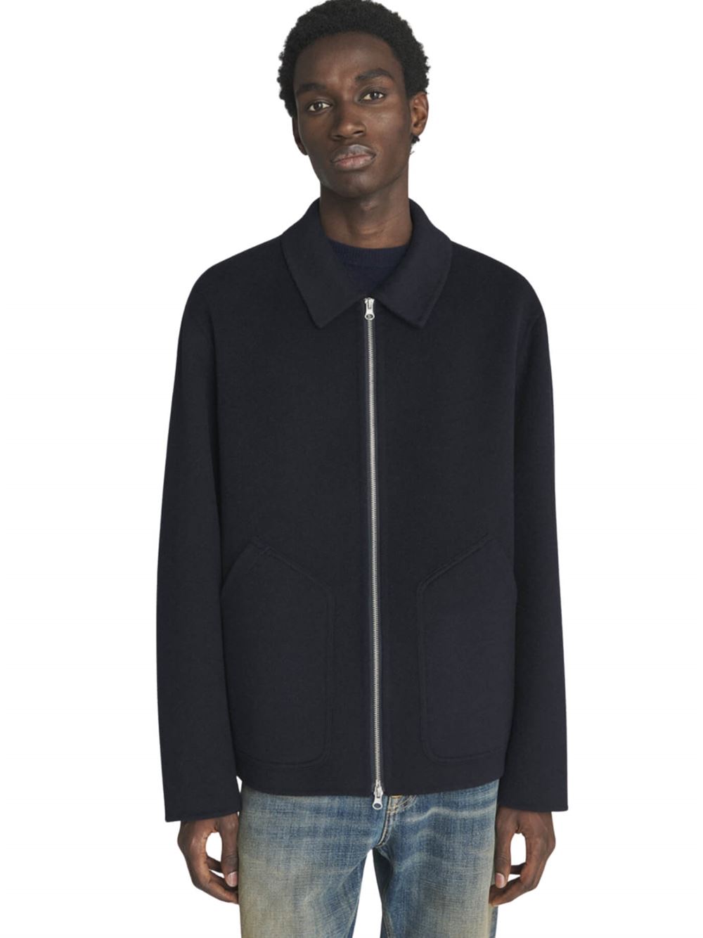 Roy Roger's Giacca Rubin Blu Navy Frontale