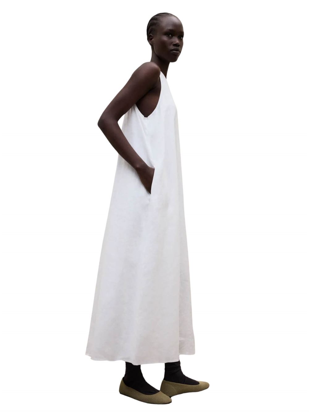 Ecoalf Abito Ukara Bianco Lato