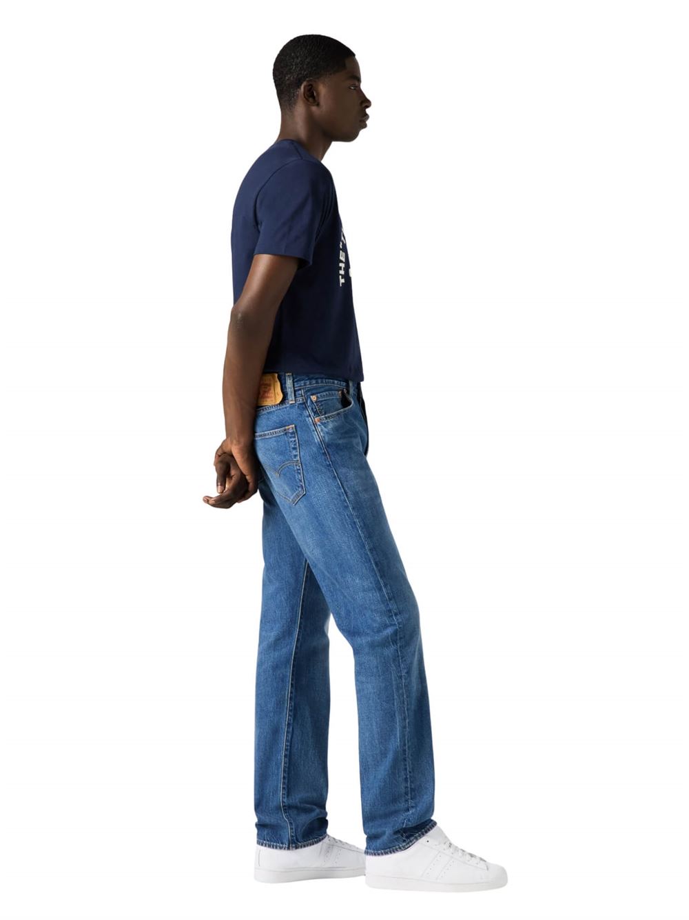 Levi's 501® Original Lightweight Jeans Cascade Blue Side