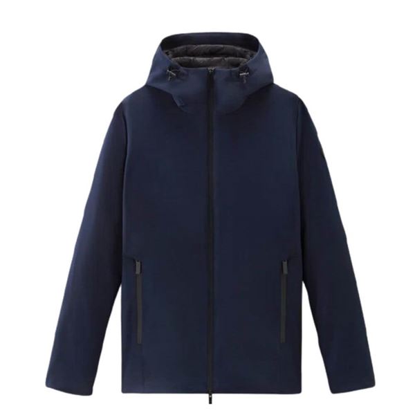 Woolrich Giacca Pacific Softshell Jacket blu XL frontale