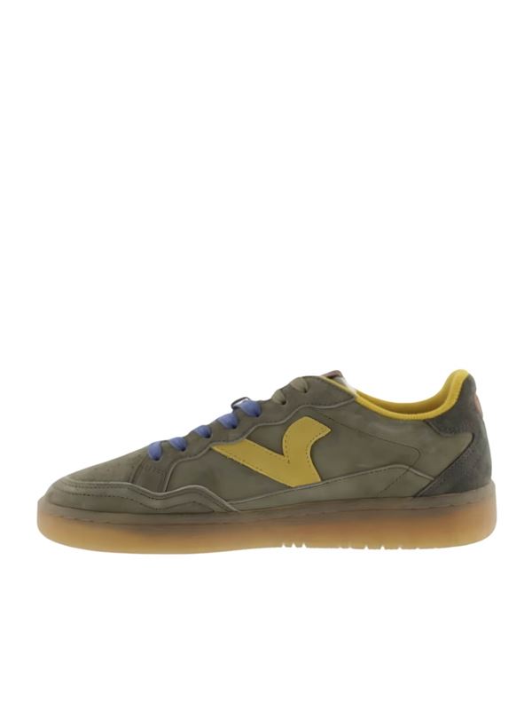 Victoria Sneakers Unisex Smash Suede Kaki Lato Sinistro