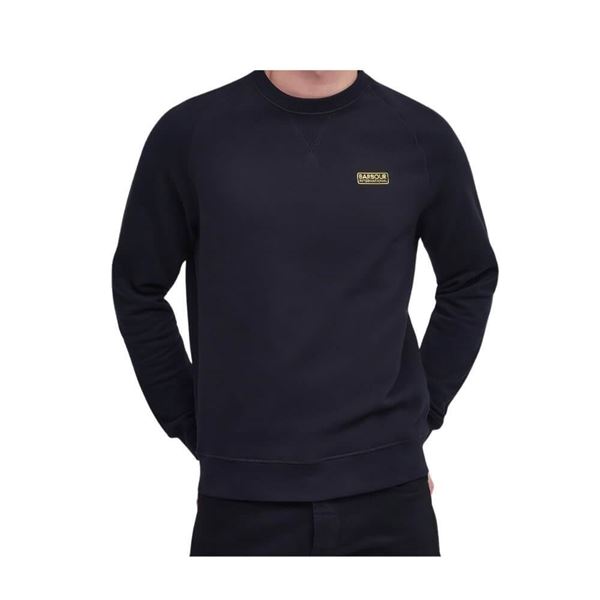 Barbour Felpa girocollo Essential Crew Sweater black S