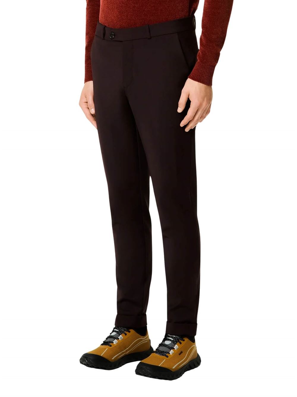 RRD Terzitel Chino Pant Bordeaux Front