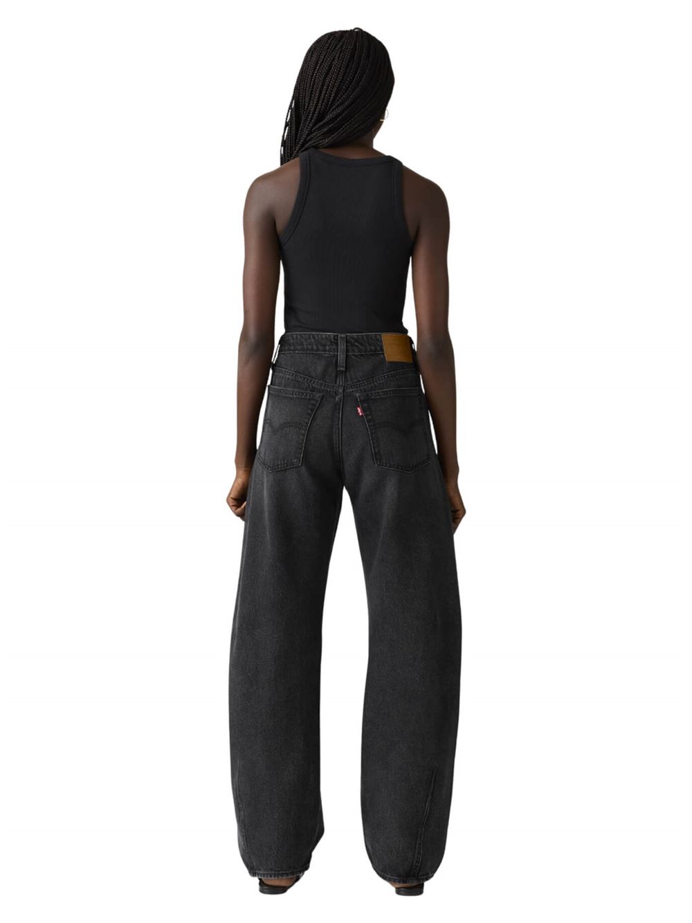 Levi’s Jeans Baggy Dad Barrel Black Back