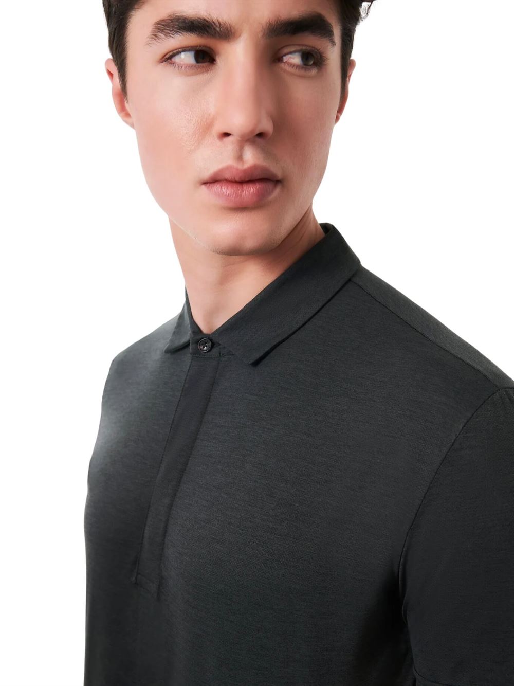 RRD Summer Smart Polo Shirt Forest Green Detail