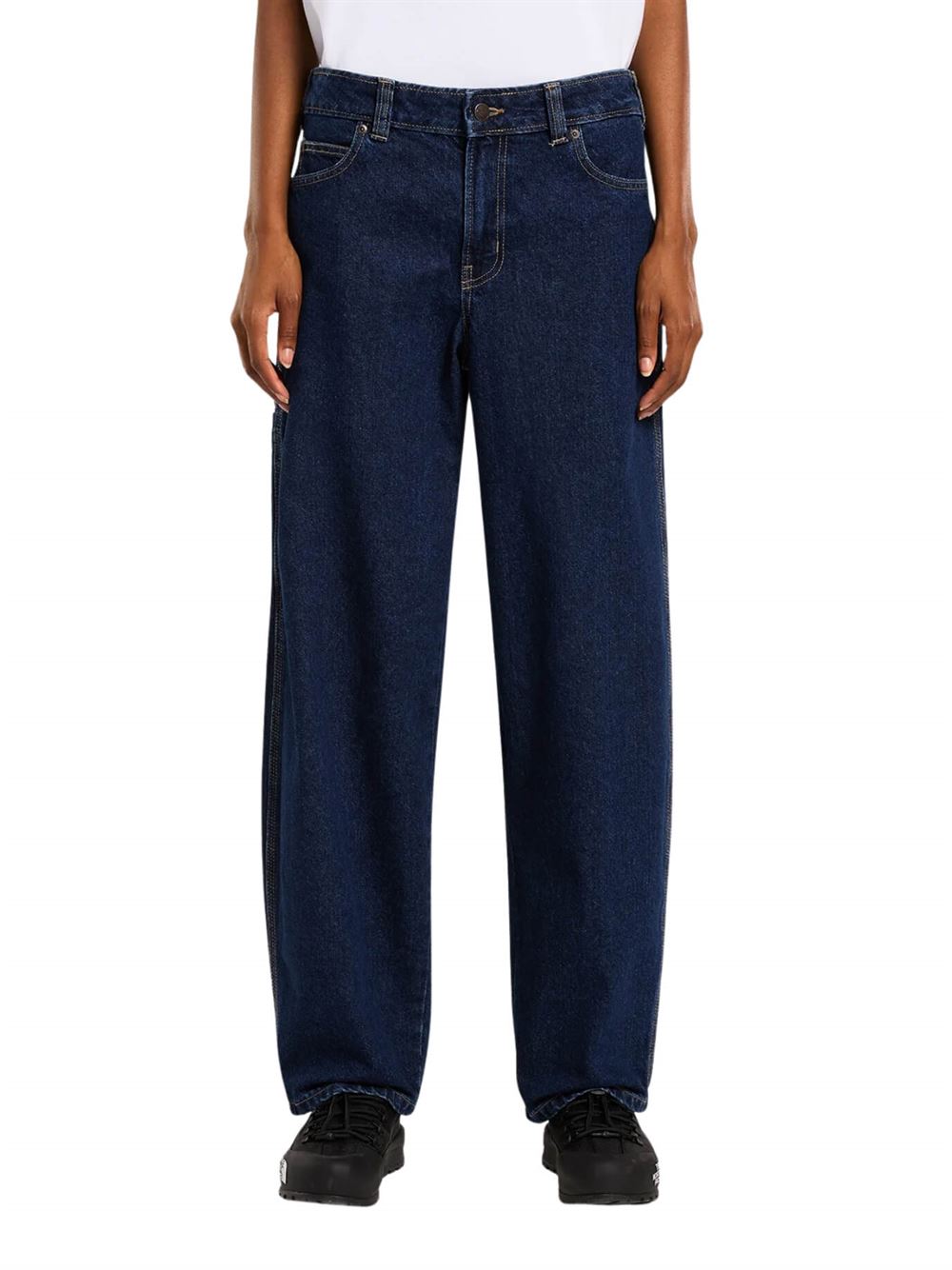 Dickies Jeans 957 Loose Tapered Blu Indigo Frontale