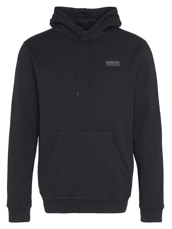 Barbour International Felpa Small Logo Hoodie Nero