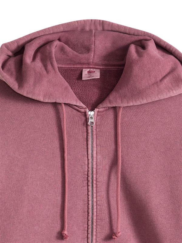 Levi's Felpa Hayes Boxy Full Zip Rosso Logo