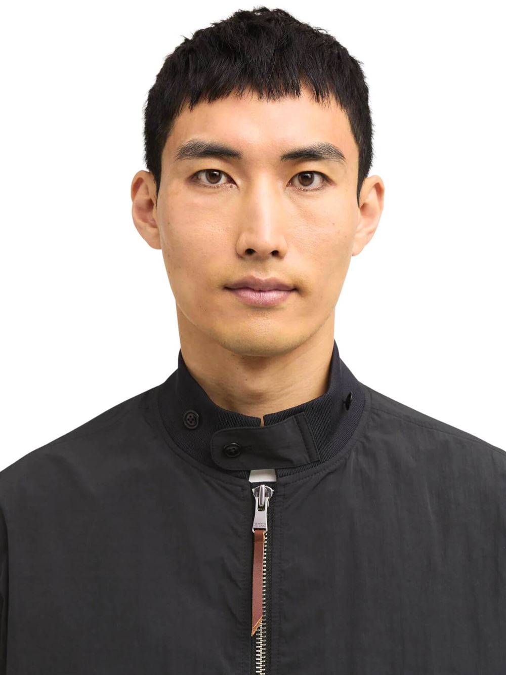 Barbour International Giacca Fenton Nero Dettaglio