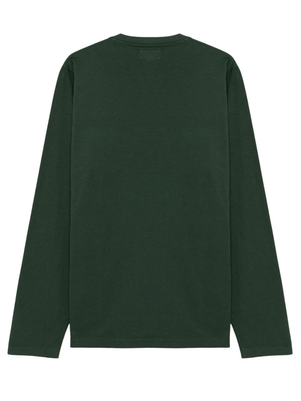 Roy Roger's T-shirt Pocket LS in Jersey Verde Retro