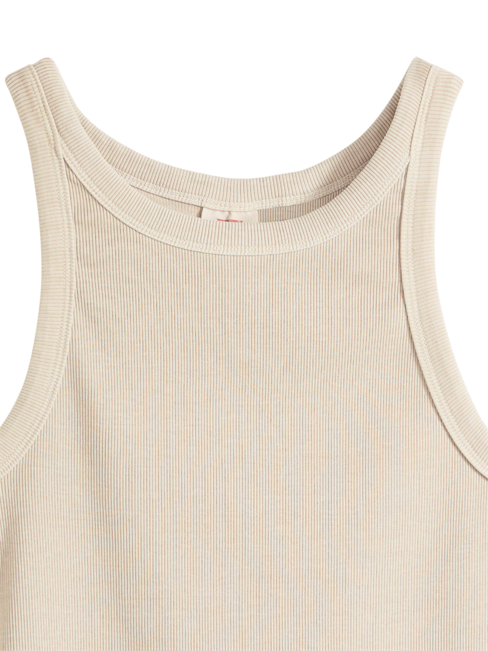 Levi's Canotta Essential Racer Tank Top Grigio Logo