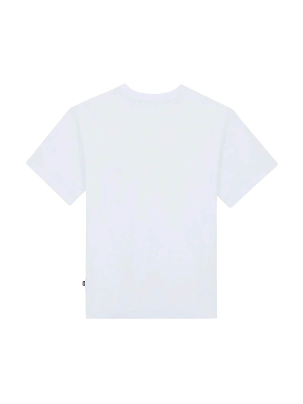 Dickies T-shirt Luray Pocket Tee Bianco Dettaglio Retro