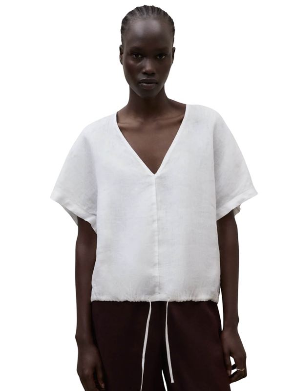 Ecoalf Camicia Dora Bianco Frontale