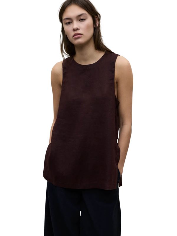Ecoalf Camicia Sia Cacao Frontale