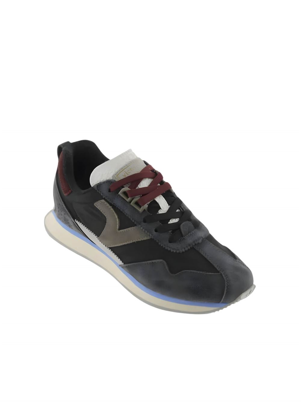 Victoria Unisex Root Washed Sneakers Black Front