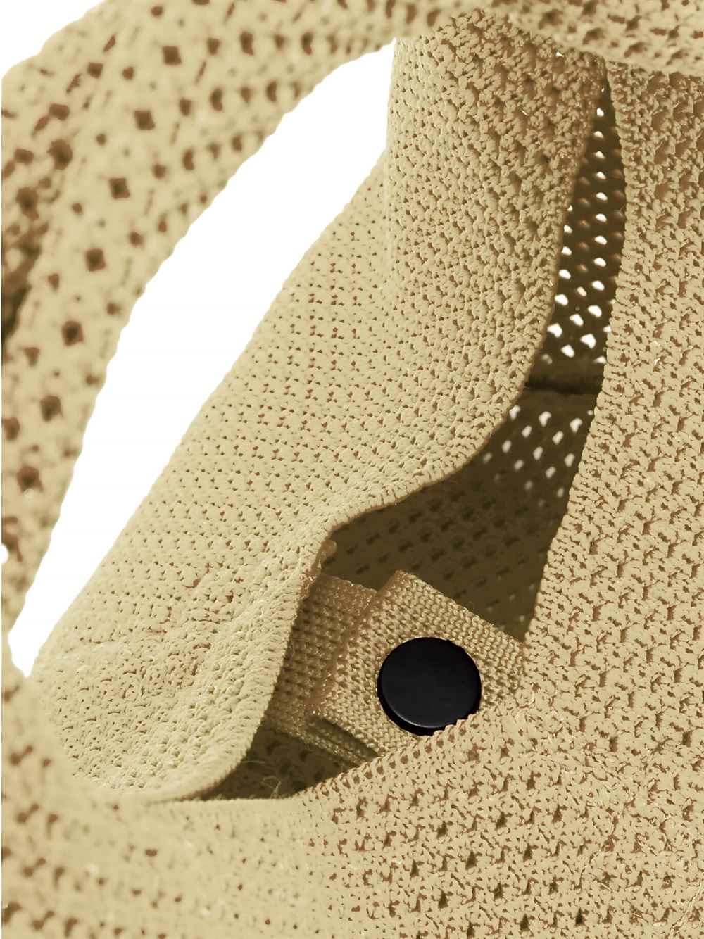 Ecoalf Tika Mini Bag Mustard Detail