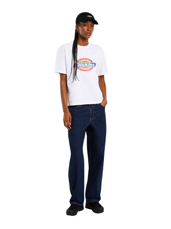 Dickies Jeans 957 Loose Tapered Blu Indigo Frontale Intera