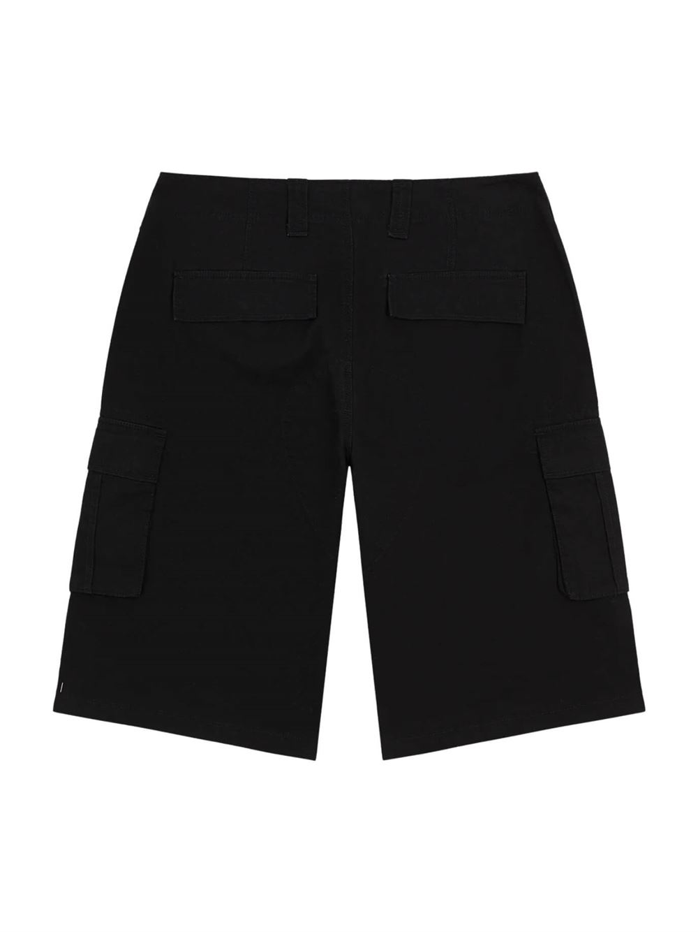 Dickies Shorts Eagle Bend Nero Dettaglio Retro