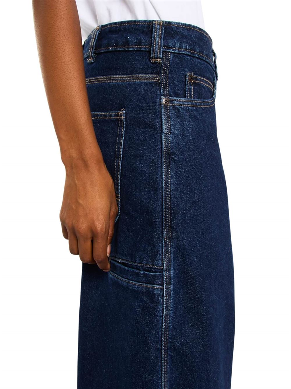 Dickies Jeans 957 Loose Tapered Blu Indigo Lato