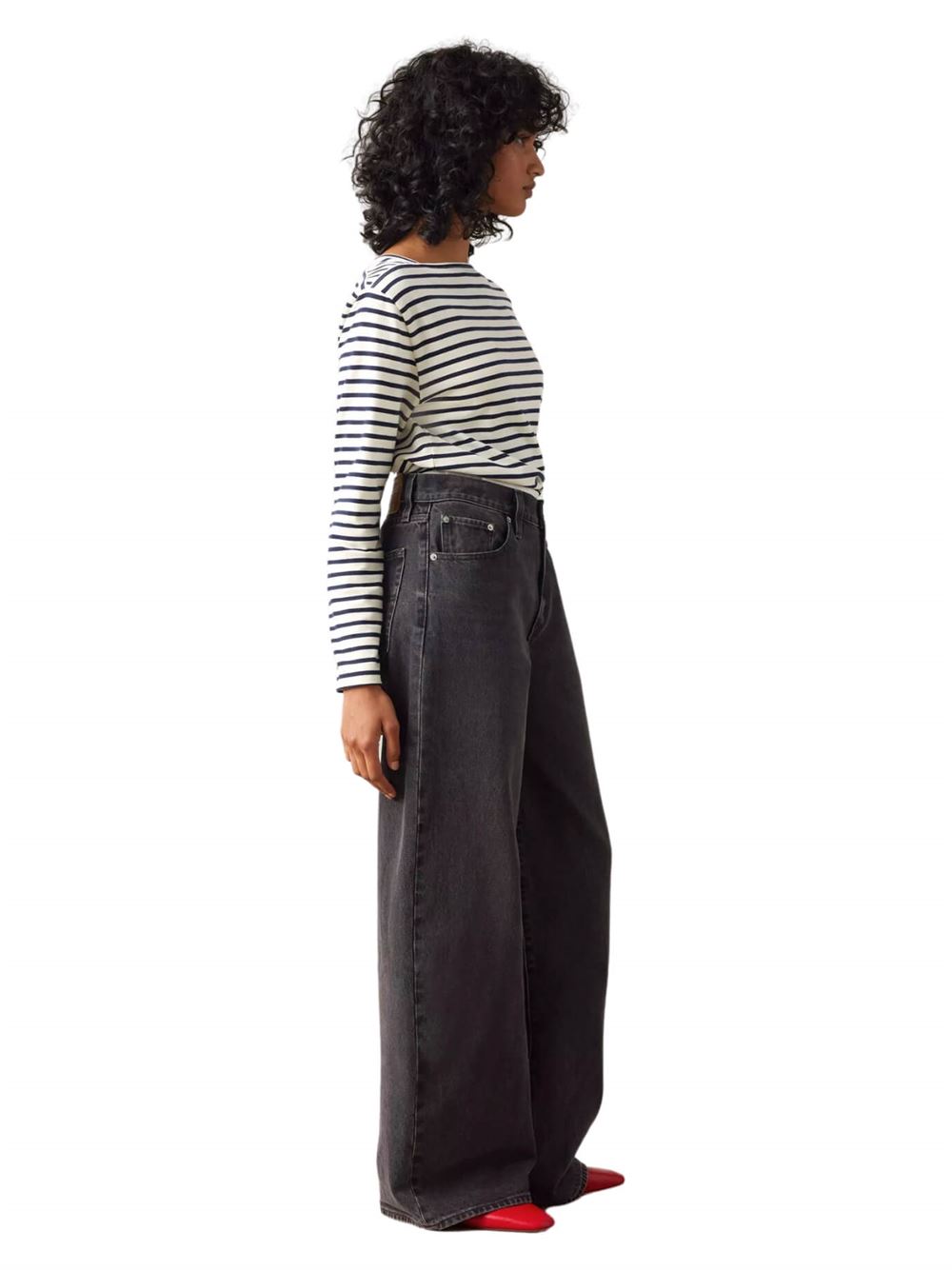 Levi's XL Straight Jeans Black Side