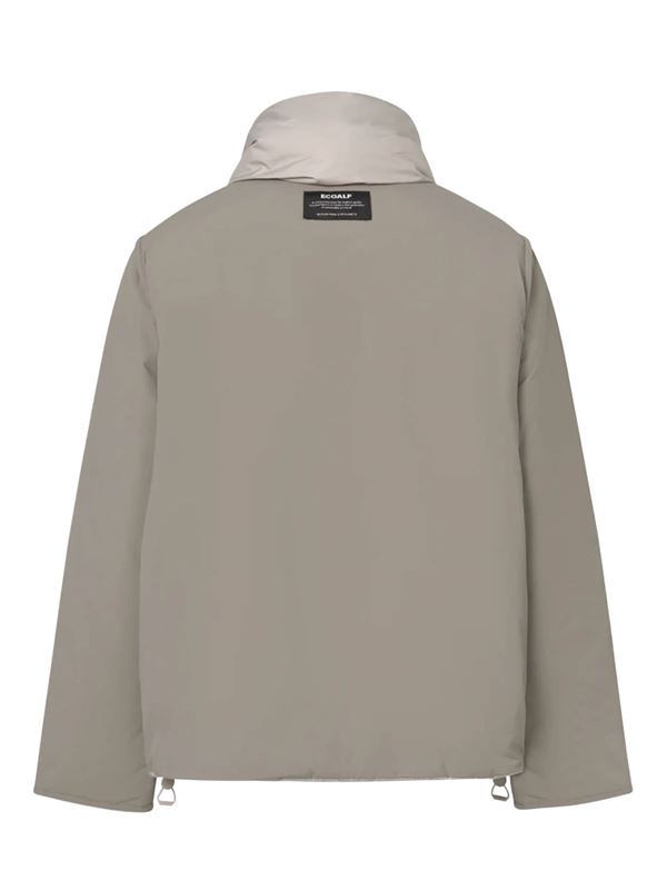 Ecoalf Giacca Reversibile Geres Beige Dettaglio Retro