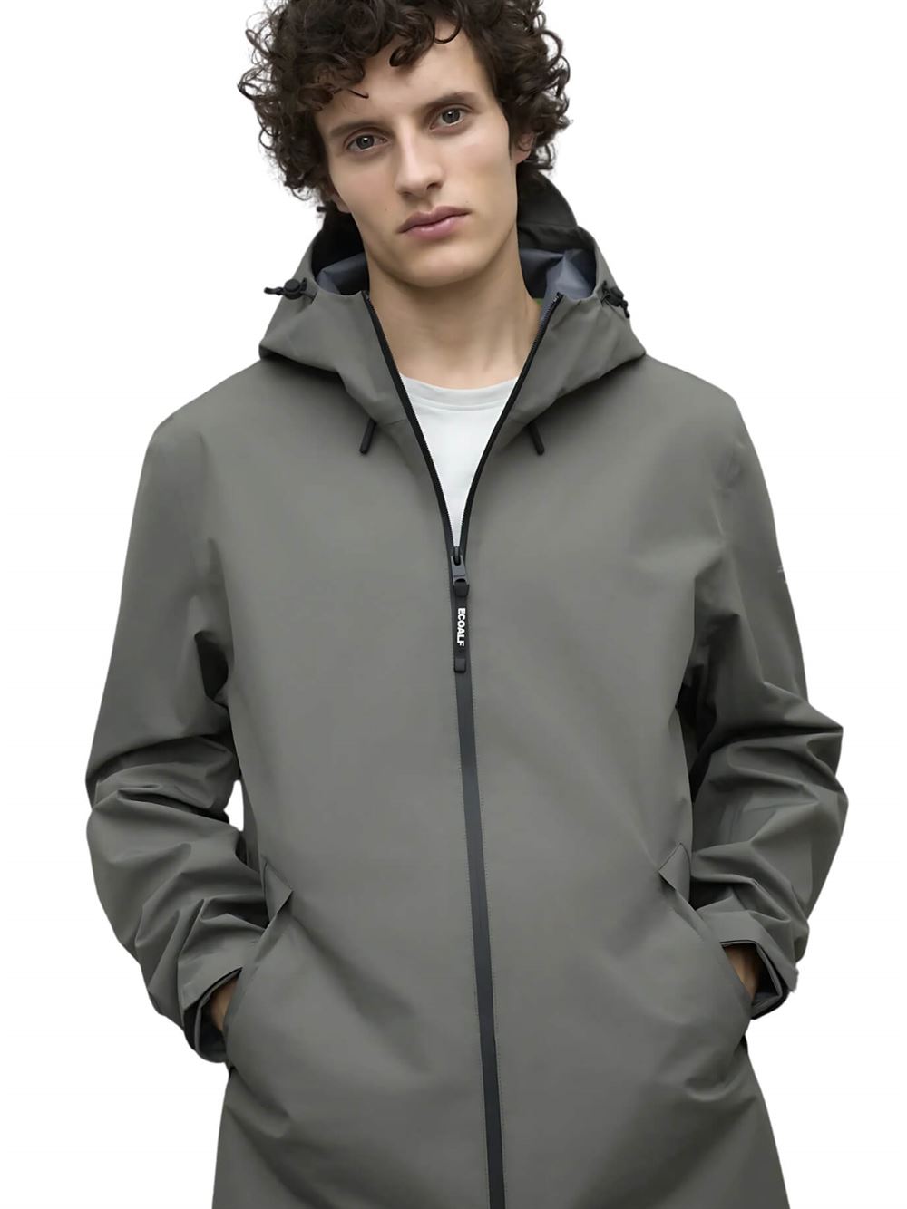 Ecoalf Venue Jacket Olive Green Front