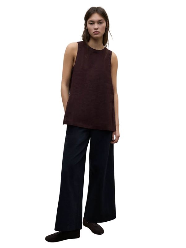 Ecoalf Camicia Sia Cacao Frontale Intera