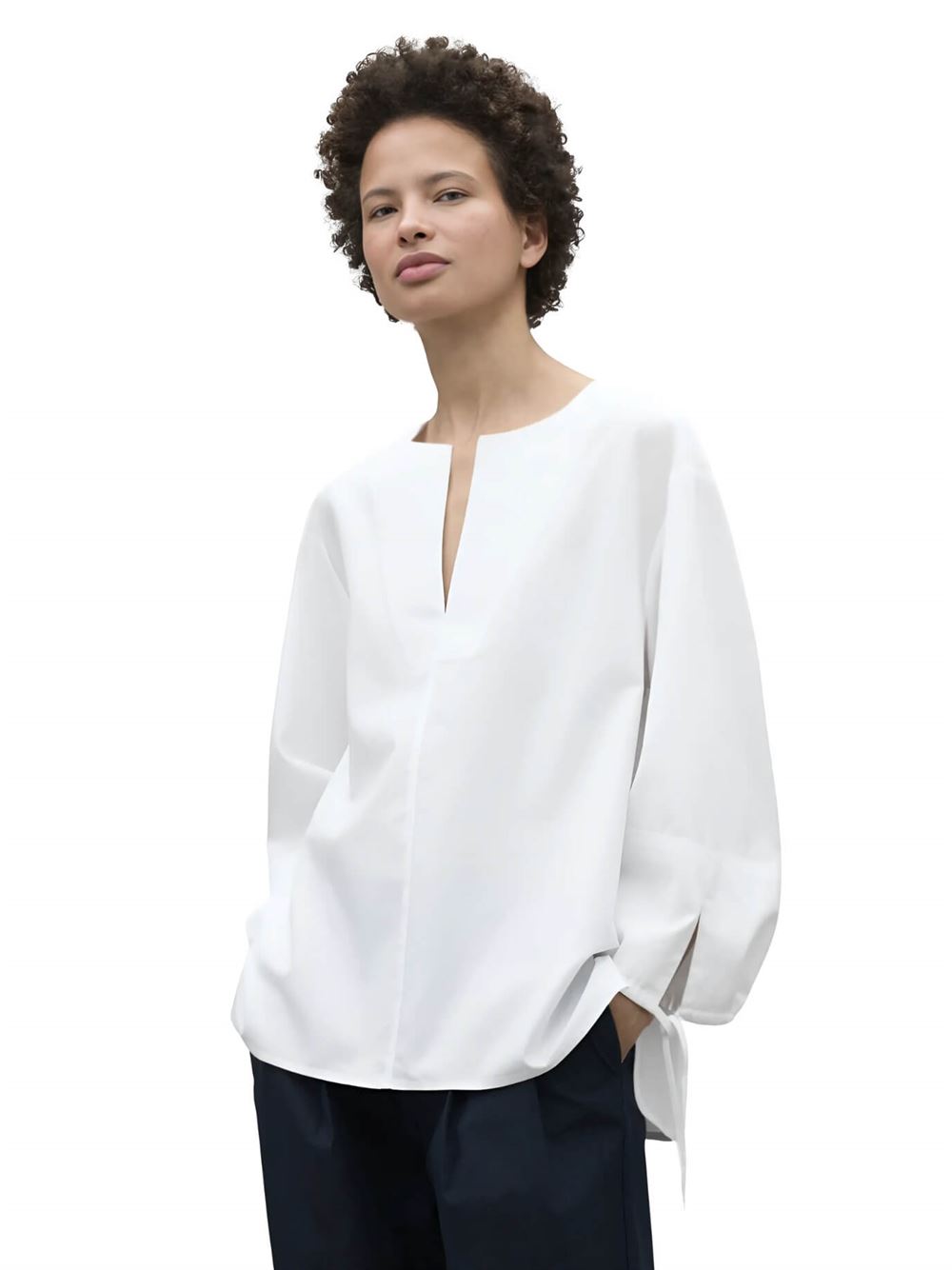 Ecoalf Jena Shirt White Front
