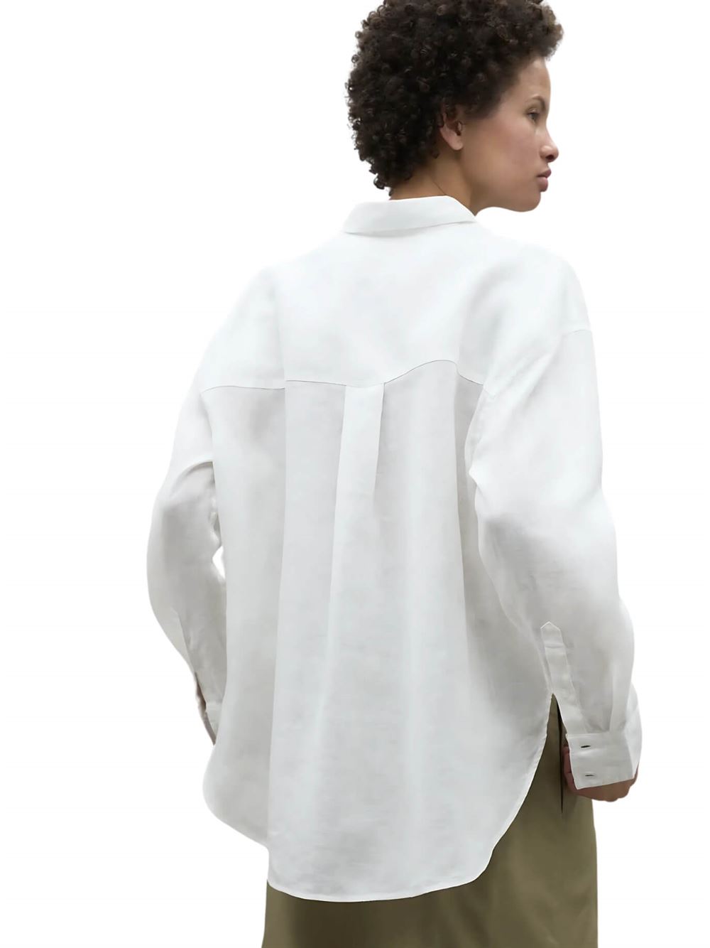 Ecoalf Daria Shirt White Back