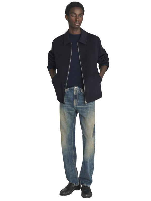 Roy Roger's Giacca Rubin Blu Navy Frontale Intera