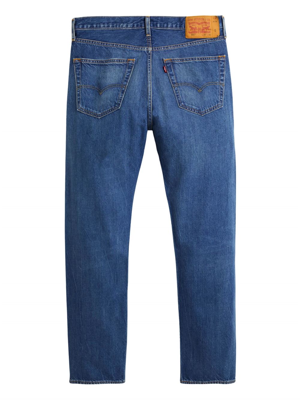 Levi's 501® Original Lightweight Jeans Cascade Blue Back Detail