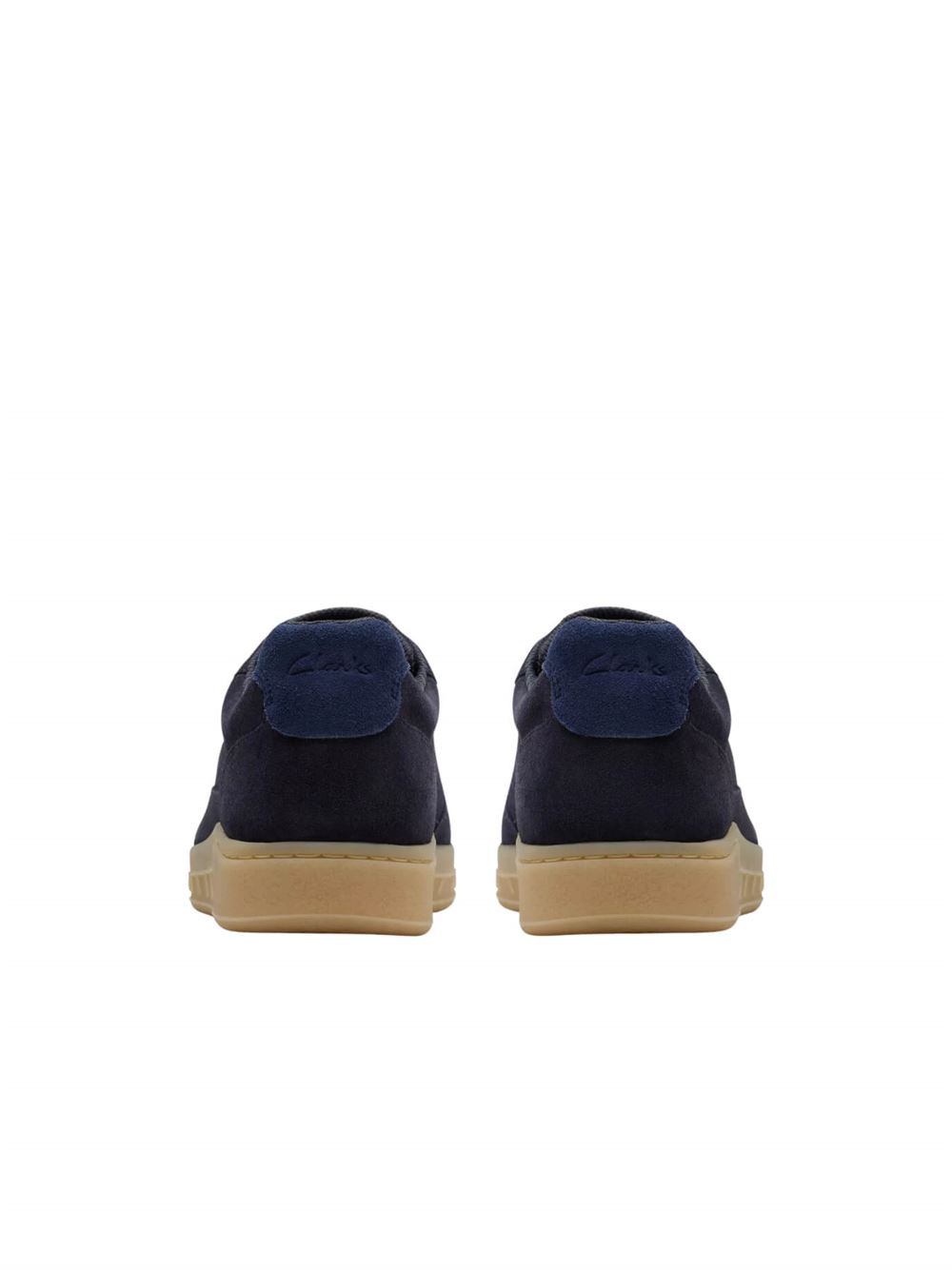 Clarks Craft Rally Ace Mens Shoes Navy Back