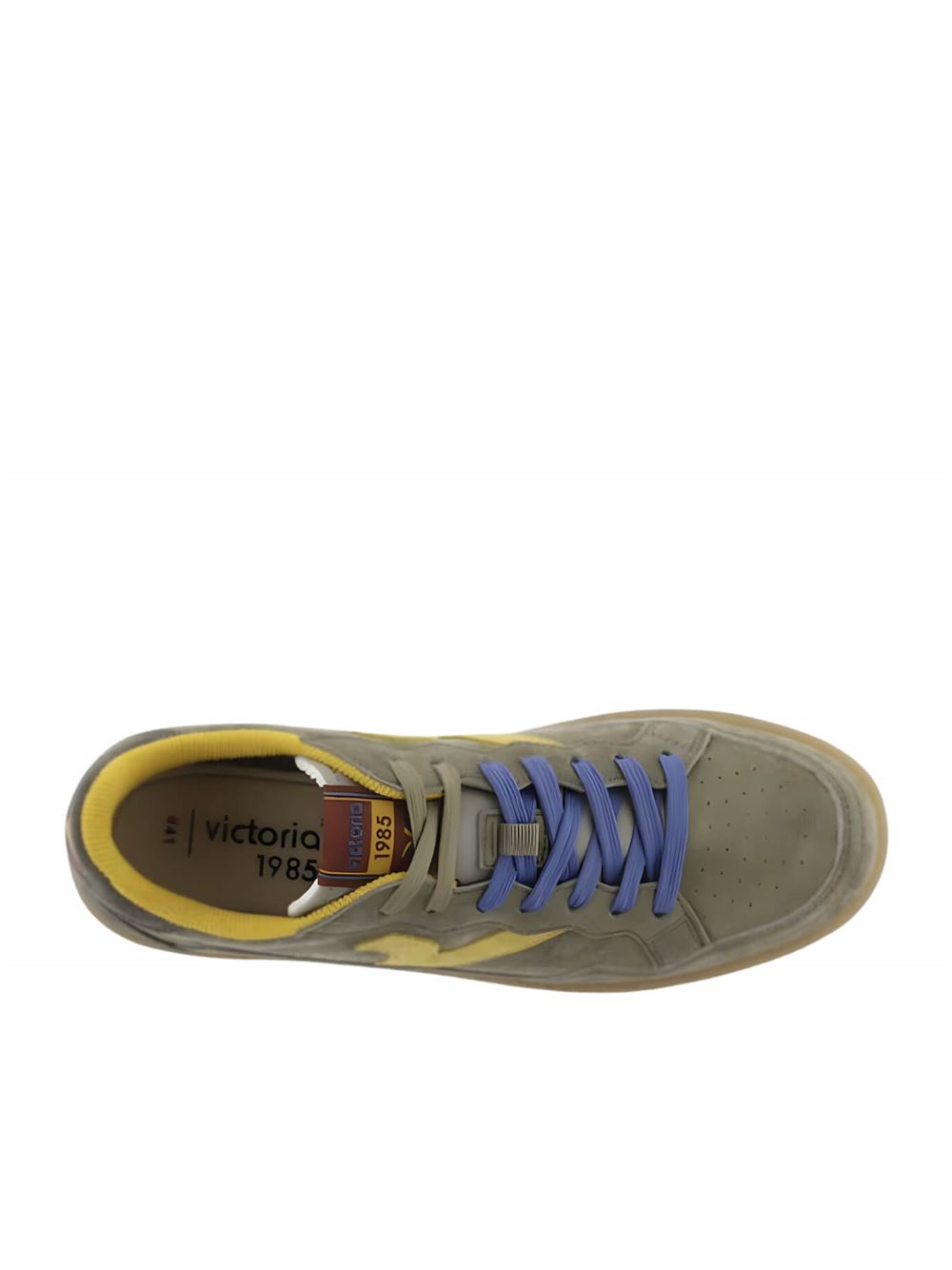 Victoria Smash Suede Unisex Sneakers Kaki Top Side