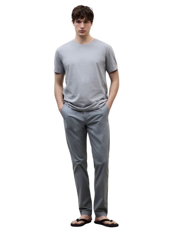 Ecoalf T-shirt Vent Grigio Frontale Intera