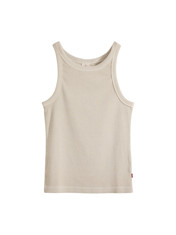 Levi's Canotta Essential Racer Tank Top Grigio