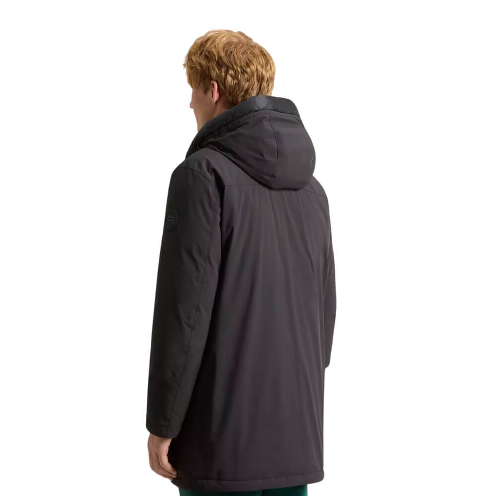 WOOLRICH Mountain Stretch Down Parka black M retro