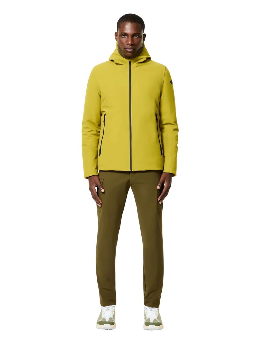 RRD Surflex Winter Storm Jacket Acid Yellow Frontal
